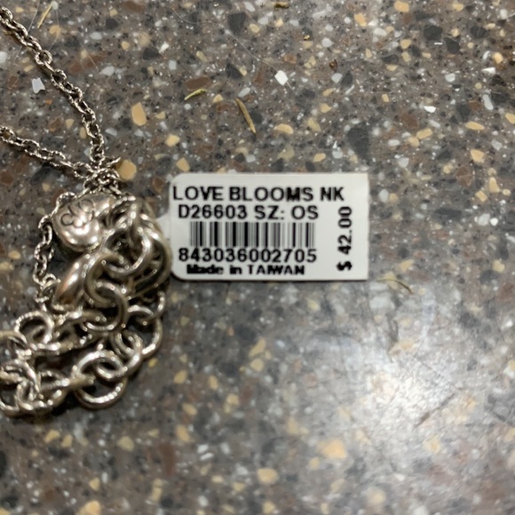 NWT Brighton heart pendant necklace with dust bag - Picture 7 of 9